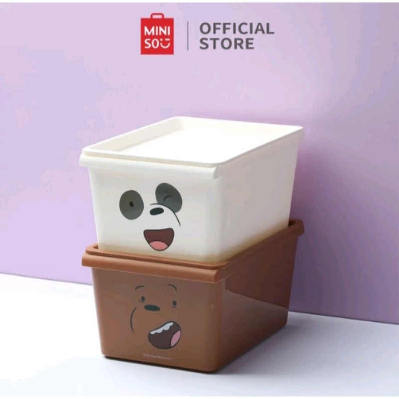 Jual MINISO Container Box Dengan Tutup | Shopee Indonesia