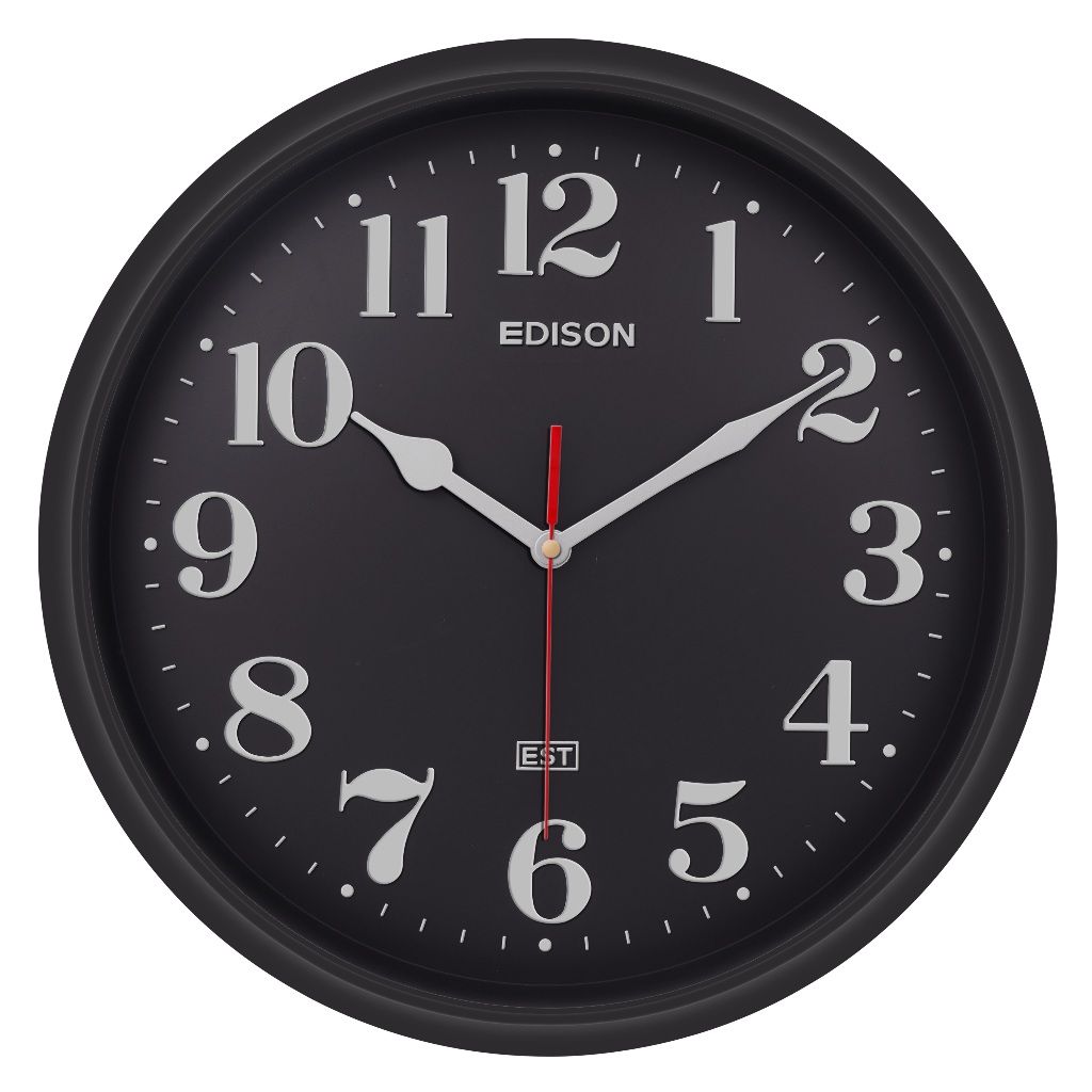 Jual Jam Dinding Edison Sweep ES 429 T31 Timbul Diameter 420mm 42cm ...