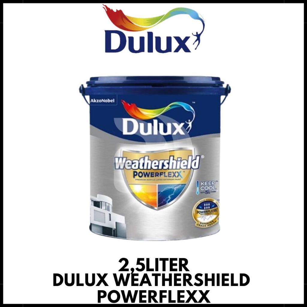 Jual Cat Tembok Eksterior Dulux Weathershield Powerflexx Galon 2 5liter