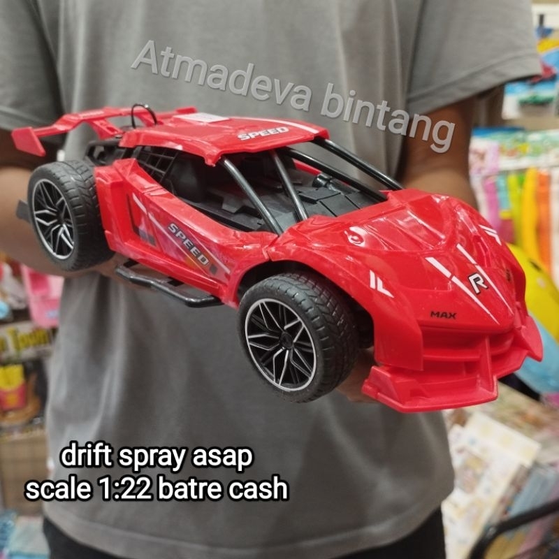 Jual Mobil Remote RC Drift Asap Mobil Remote Control Sport Cars Scale 1 22 Batre Cash Plus Lampu