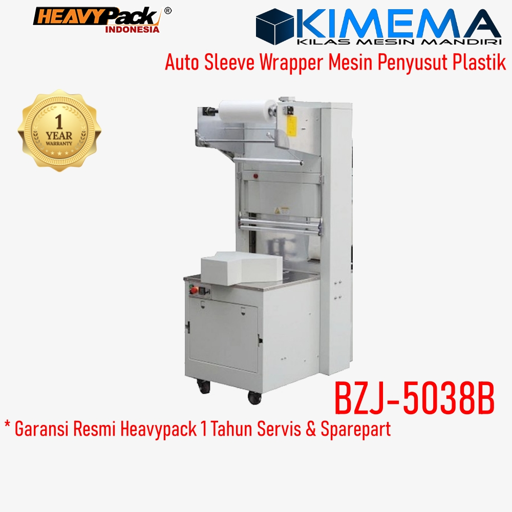 Jual BZJ-5038B Auto Sleeve Wrapper Mesin Penyusut Plastik HEAVYPACK ...