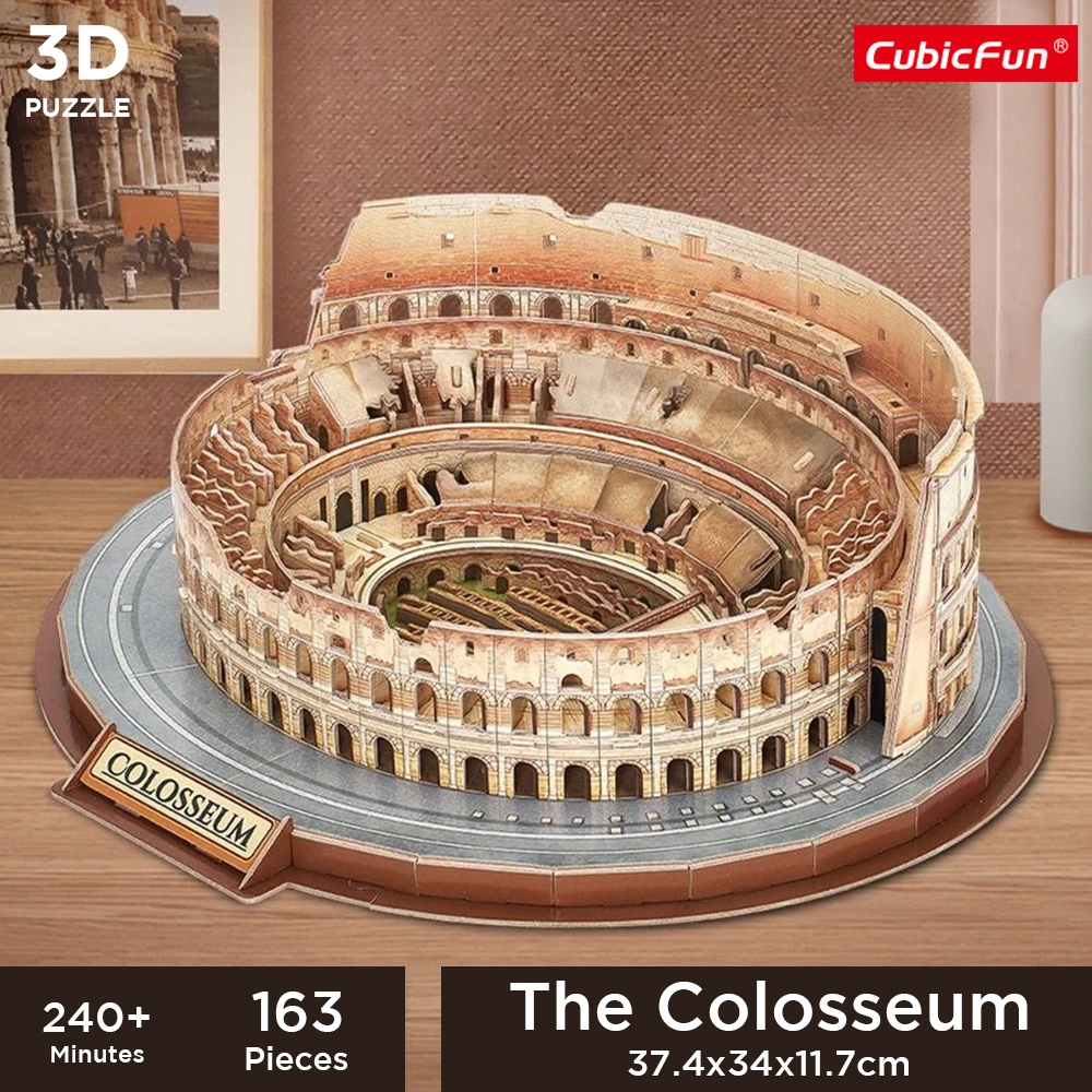 Jual Cubicfun The Colosseum Master Collection - 3D Puzzle | Shopee ...