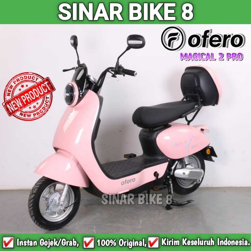 Jual Sepeda Listrik Ofero Magical Watt Electric E Bike Shopee Indonesia