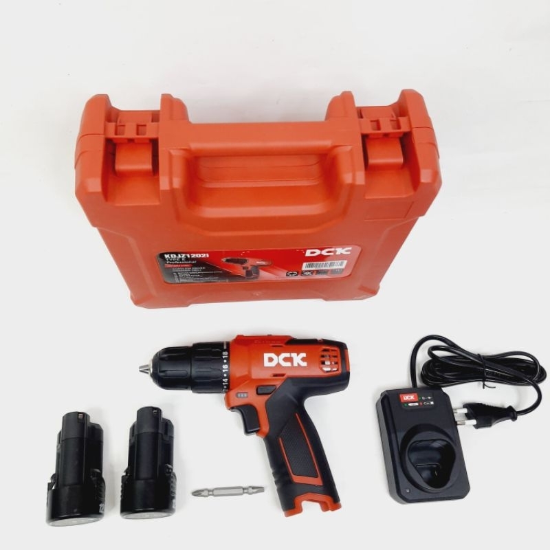 Jual DCK Mesin Bor Cordless Impact Drill 10 MM 12V 2.0Ah DCK KDJZ 1202i ...