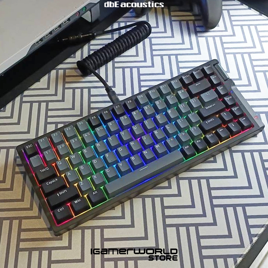Jual dbE SIDE84 75% RGB South Facing Hotswap 5 Pin Mechanical Keyboard ...