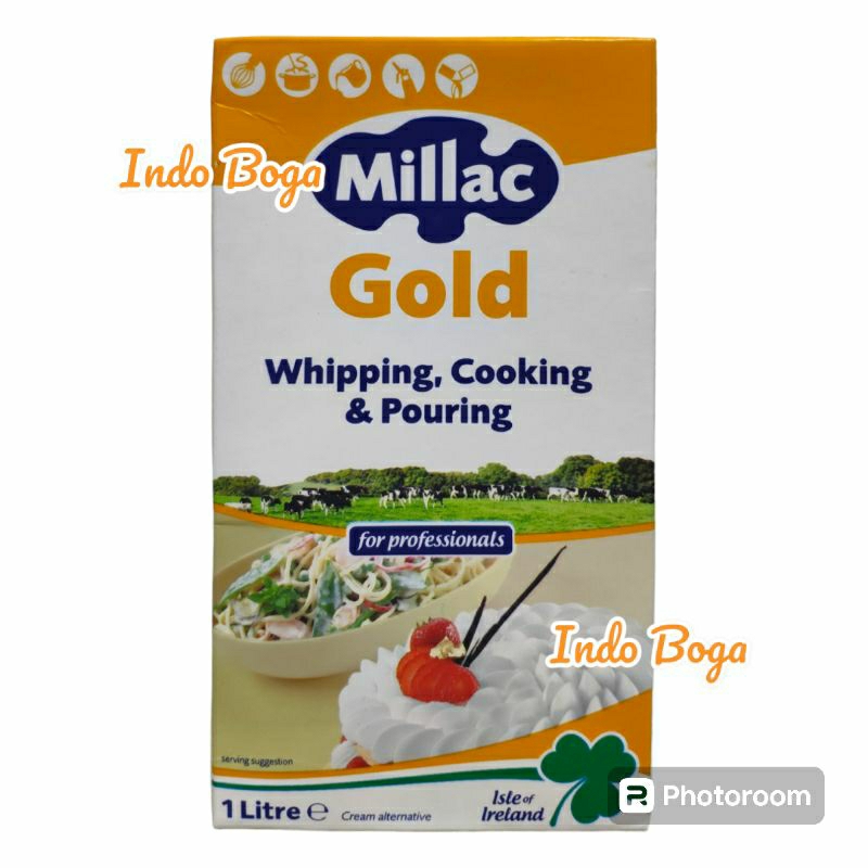 Jual millac gold whipping cream 1 liter | Shopee Indonesia
