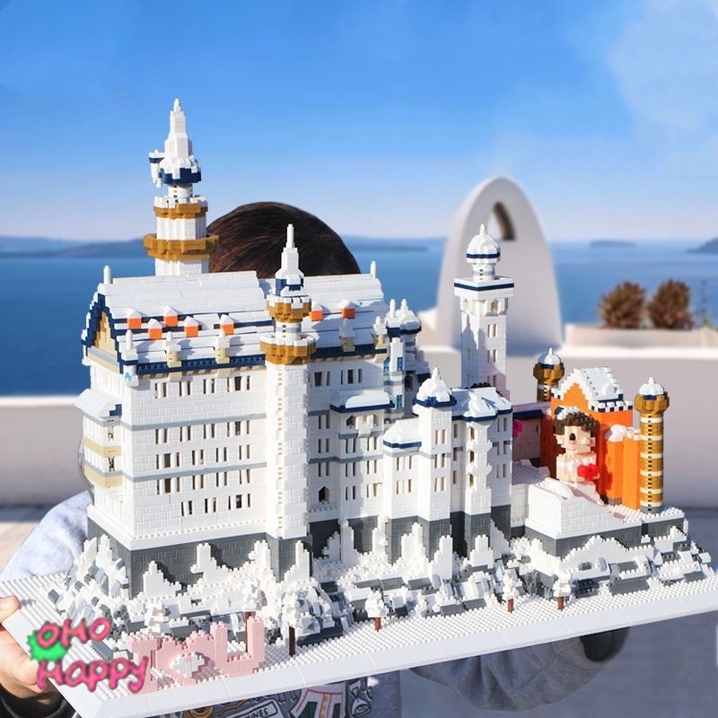 Jual Ready Ada Kompatibel LEGO tipe raksasa salju ringan model bangunan ...