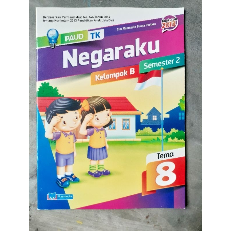 Jual BUKU TEMA NEGARAKU TK B USIA 5-6 TH | Shopee Indonesia