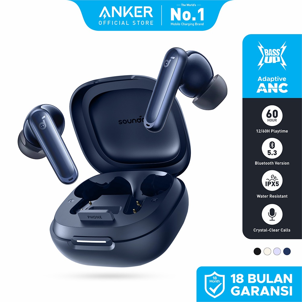 Jual ( NEW LAUNCH ) TWS Anker Soundcore P40i ANC A3955 Shopee Indonesia
