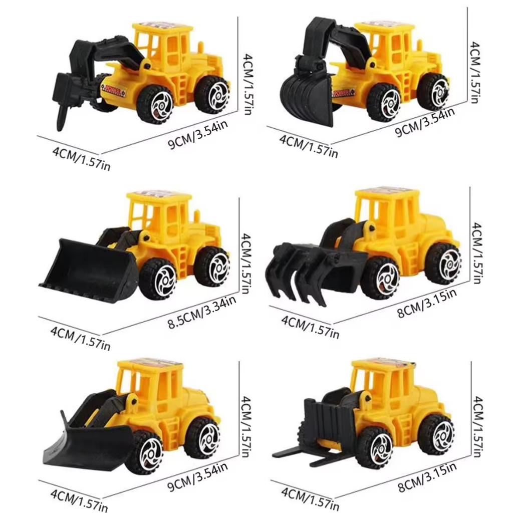 Jual Topper Excavator Buldozer Konstruksi / Dekorasi Kue Ulang Tahun ...