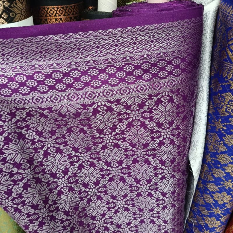 Jual Kain songket/Bahan songket/Songket meteran/Songket Palembang ...