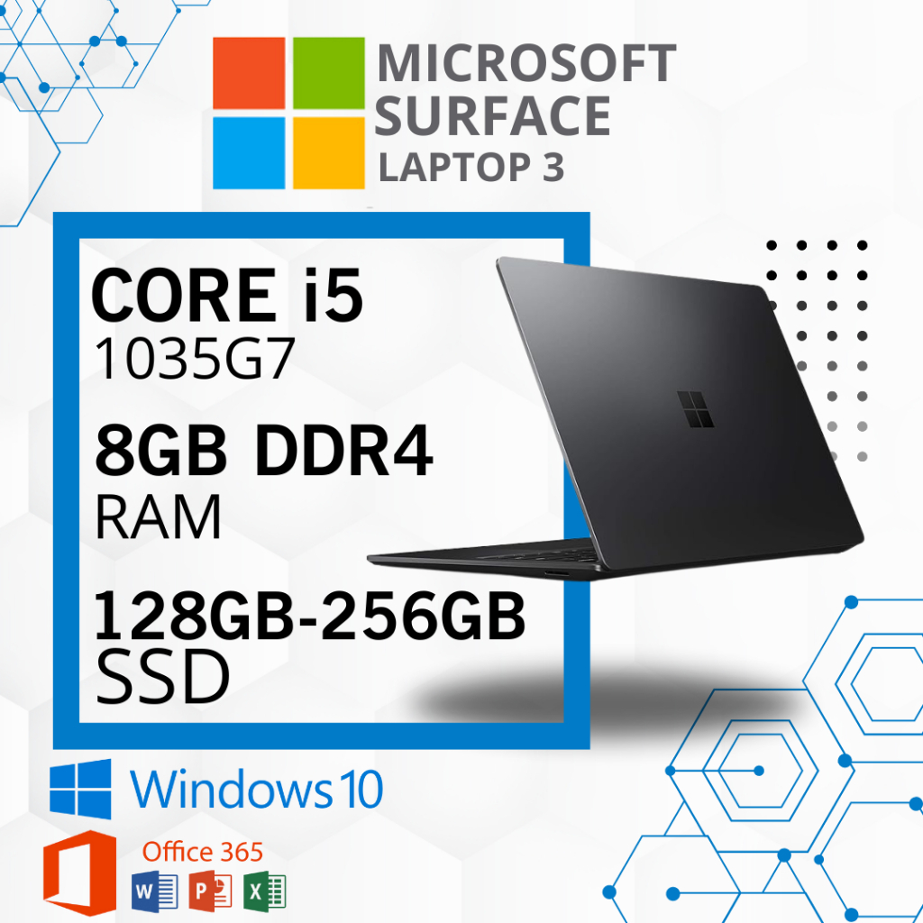 Jual Like NEW!!! Microsoft Surface Laptop 3/intel Core i5-10 Gen