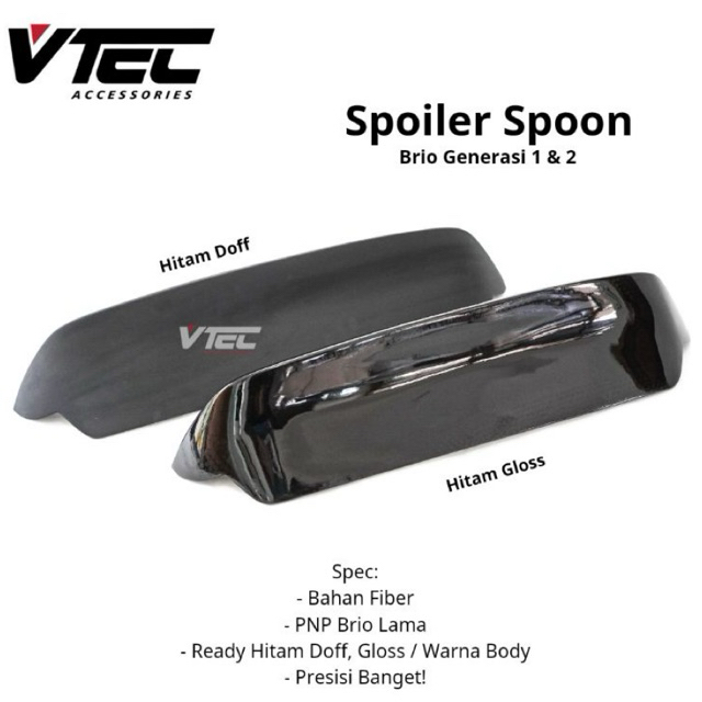Jual SPOILER SPOON BRIO | Shopee Indonesia