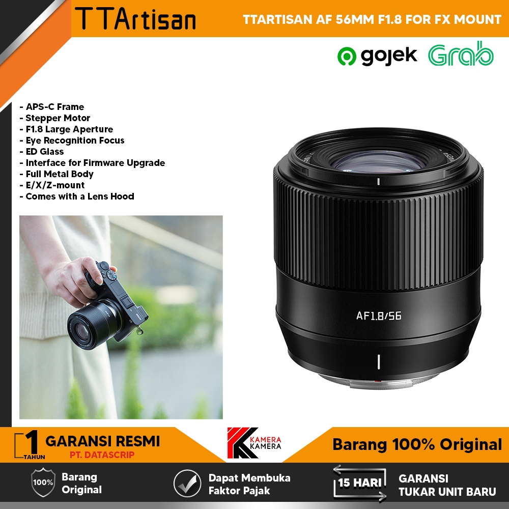 7artisans AutoFocus 27mm F2.8 APS-C Frame Lens, F2.8 groot diafragma, ondersteuning automatisch/handmatig diafragma en gezicht/oogherkenning, compatibel voor Sony