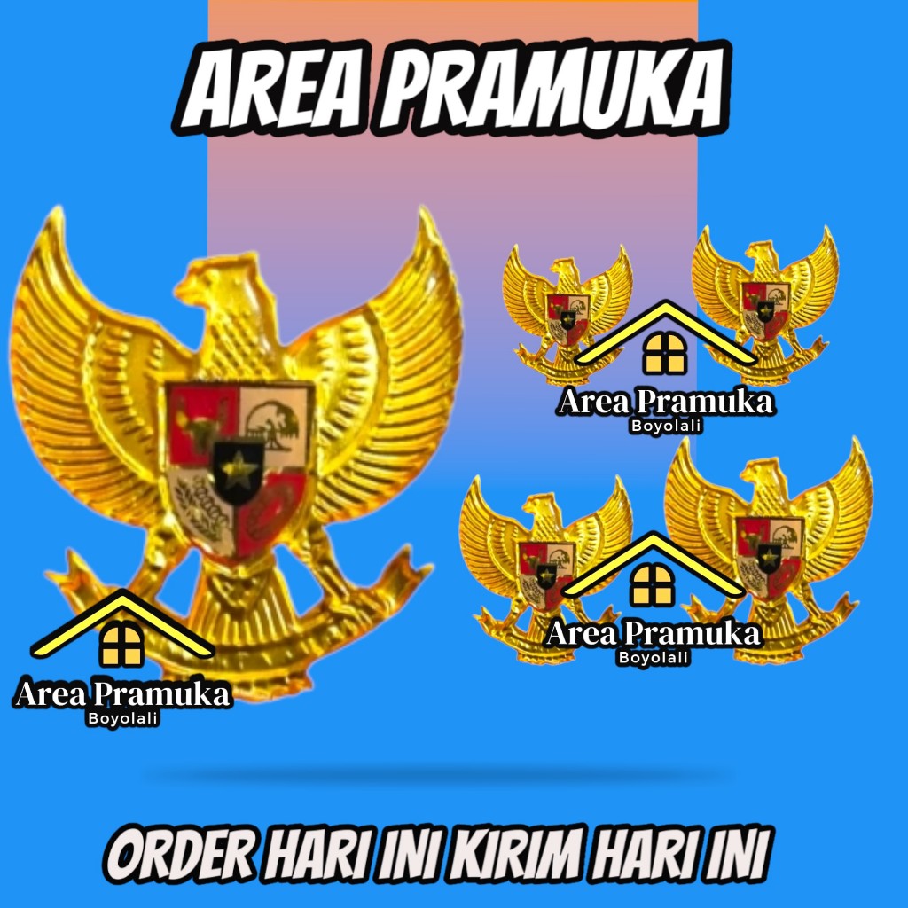 Jual Pin garuda / pin paskibra ( bijian ) | Shopee Indonesia