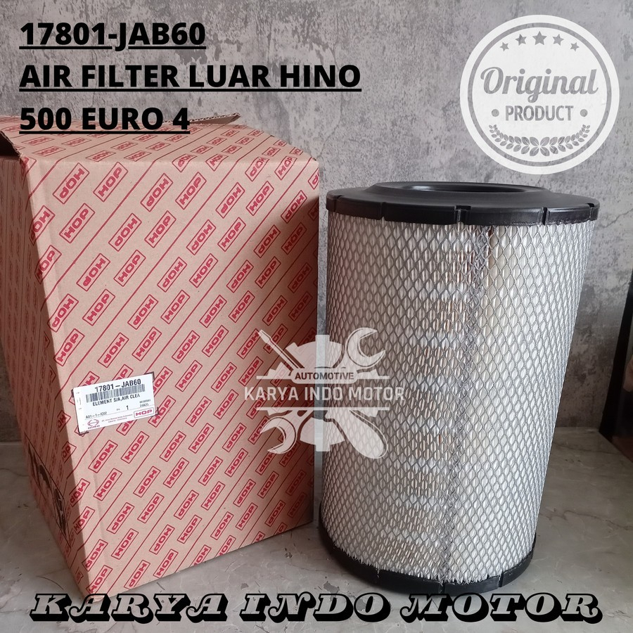 Jual FILTER UDARA HINO 500 EURO 4 17801-JAB60/ELEMENT S/A AIR CLEANER ...