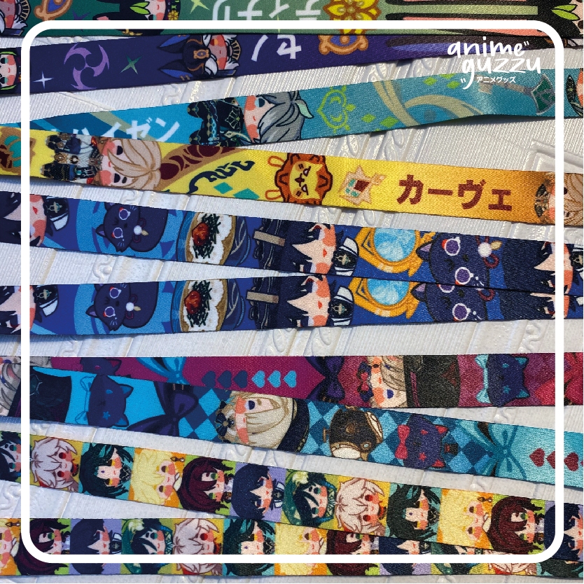 Jual ANIME GUZZU LANYARD - GENSHIN IMPACT LANYARD | Shopee Indonesia