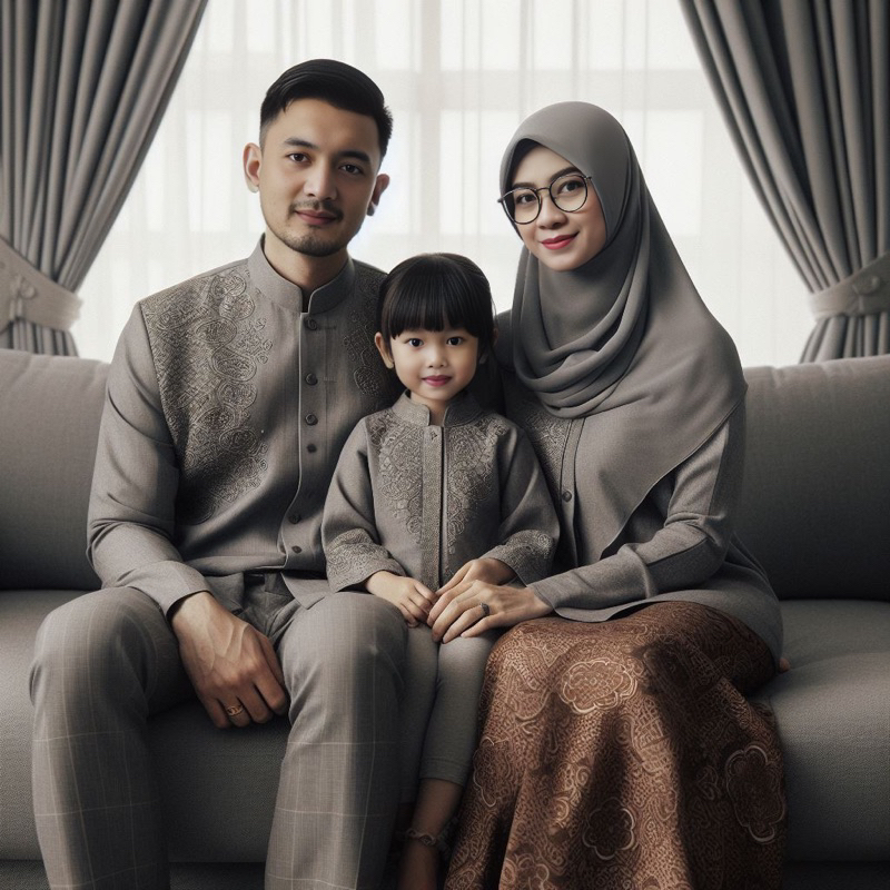 Jual Edit Foto Keluarga Studio AI pilih sesuai template Shopee