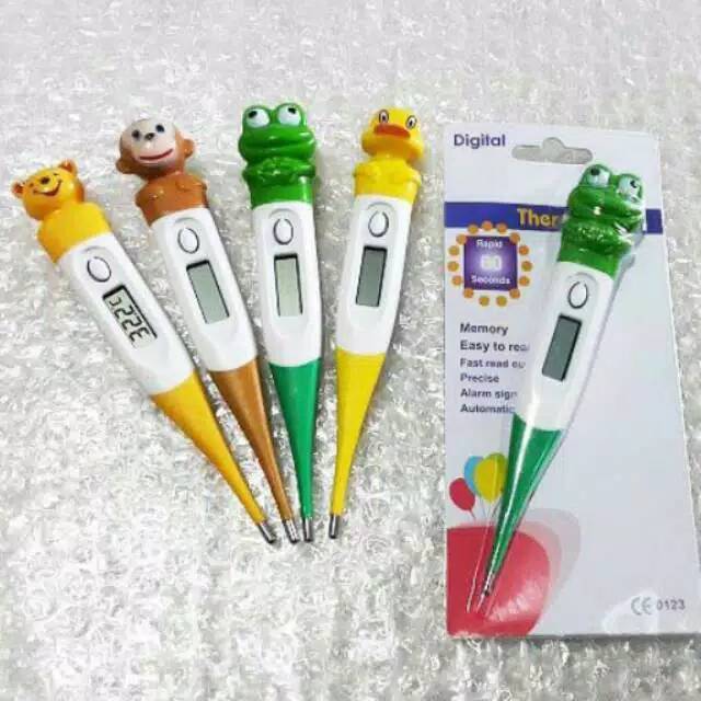 Jual TERMOMETER KARAKTER ALAT UKUR SUHU TUBUH / BADAN ANAK DEWASA ...
