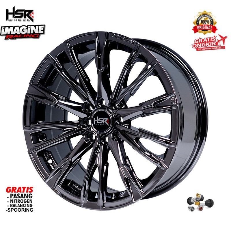 Jual VELG MOBIL RACING HSR SENORITA R17 JAZZ YARIS VIOS RAIZE ROCKY ...