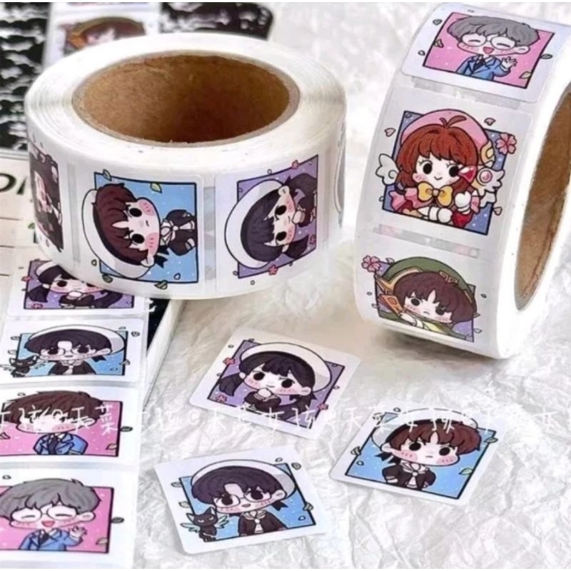 Jual Stiker Anime Card Captor Sakura Sticker Animasi Paper Craft Lucu ...