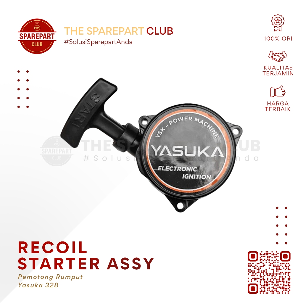 Jual Kap Stater Tarikan Engkol Mesin Potong Rumput Yasuka 328 - Recoil ...