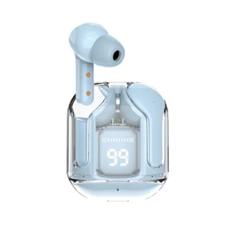 Air31 Tws Air31 Ultra Pods In Ear Earbuds Bluetooth Headphones Noise Canceling Translucent