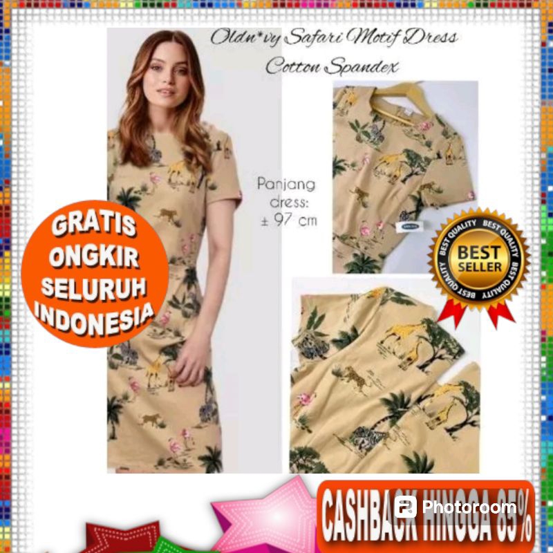Jual Dress old navy safari kode 99902 Shopee Indonesia