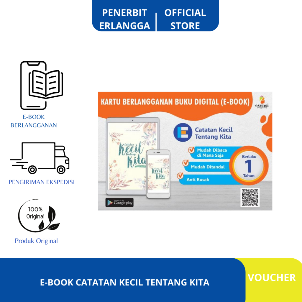 Jual Erlangga Official E Book Catatan Kecil Tentang Kita Shopee
