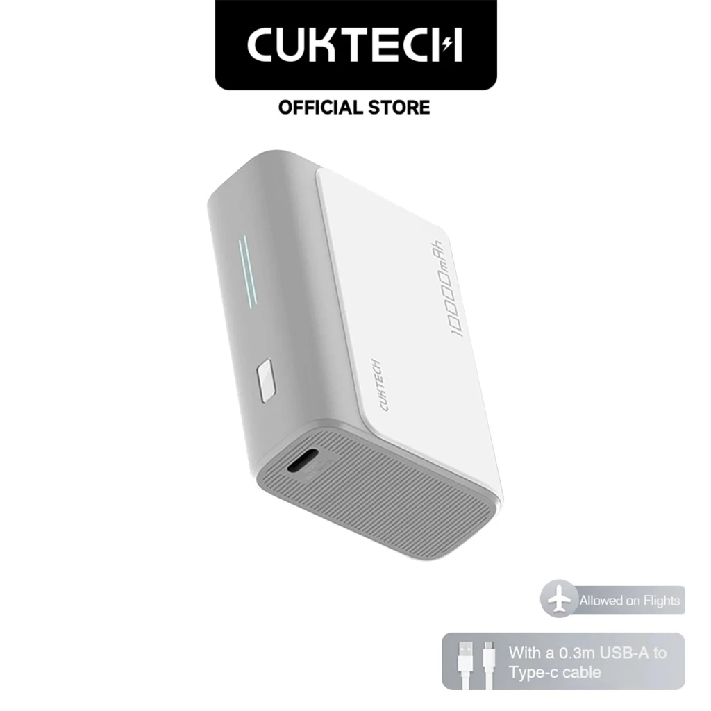 Cuktech Pocket Power Bank 10000mAh 30W USB Type-C Fast Charging