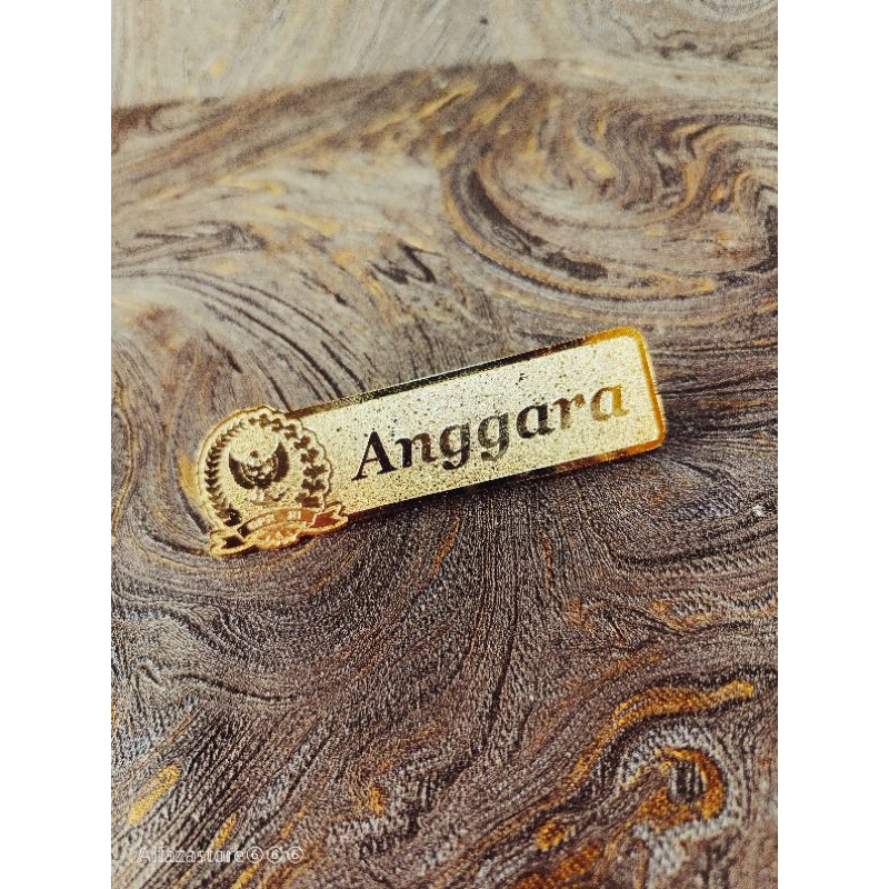 Jual name tag plat nama dada pin logo dpr ri dprd | Shopee Indonesia
