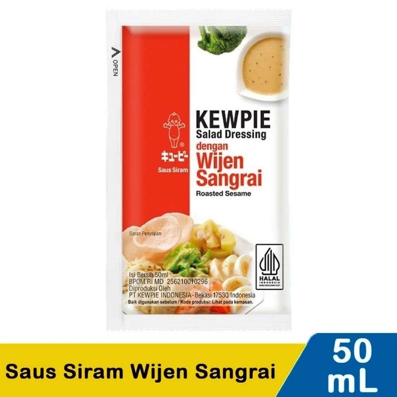 Jual Kewpie salad dressing roasted sesame / wijen sangrai 50 ml ...