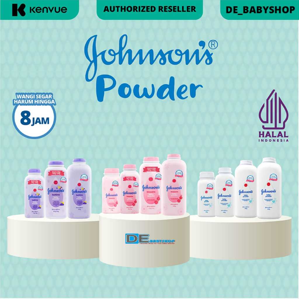 Jual JOHNSON'S BABY Powder | Bedak Bayi | 50g / 75+25g / 150+50g ...