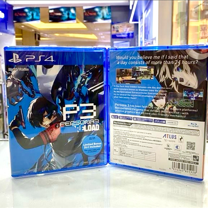 Jual Kaset Ps4 Persona 3 Reload Ps 4 persona3 kaset Playstation 4 Game ...