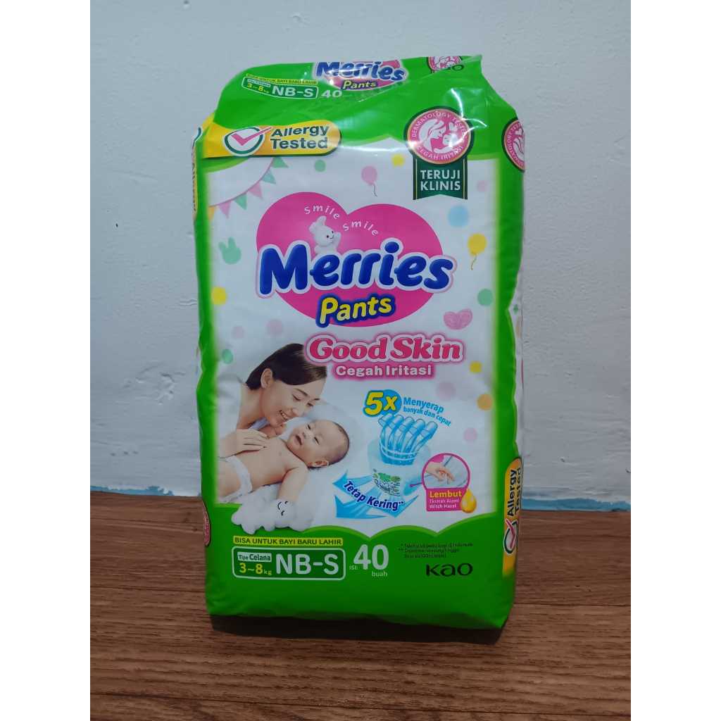 Jual Merries Good Skin NB-S40 Paket 2 Ball || PopokMurah||Kebutuhan ...