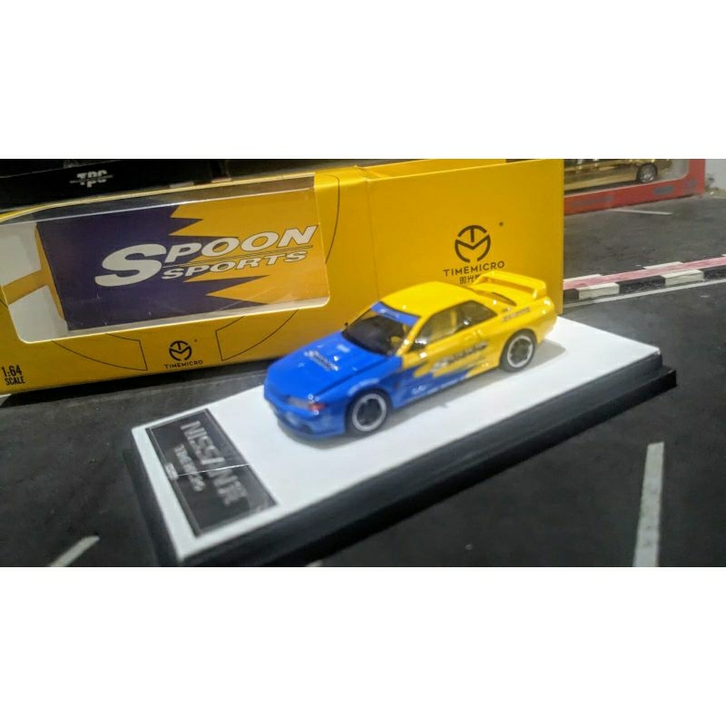 Jual Diecast Time Micro Nissan Skyline GTR R32 Spoon Sport Livery ...