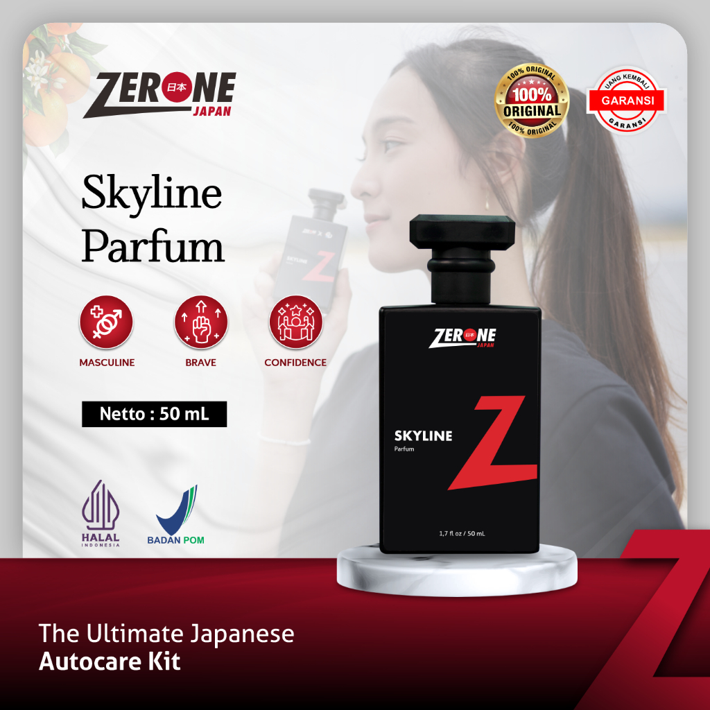 Jual Parfum Pria Wangi Tahan Lama Zerone Japan Skyline Parfum Cowok