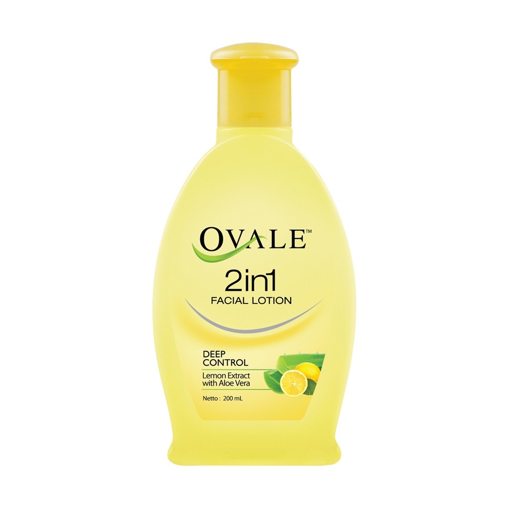 Jual OVALE 2 IN 1 FACIAL LOTION DEEP CONTROL 60 ml | Shopee Indonesia