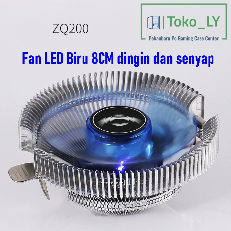 Jual CPU COOLER FAN PROCESSOR LED INTEL LGA 775 1155 1156 1150 1151/AMD ...