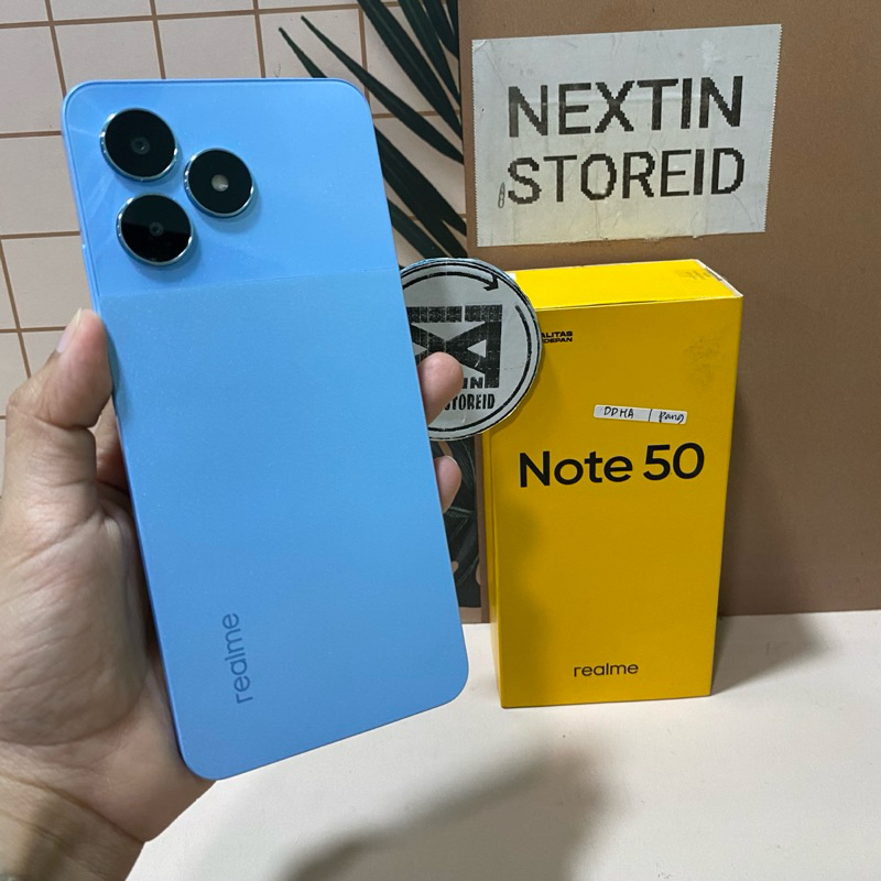 Jual REALME NOTE 50 3/64 4/64 4/128 SECOND FULLSET | Shopee Indonesia