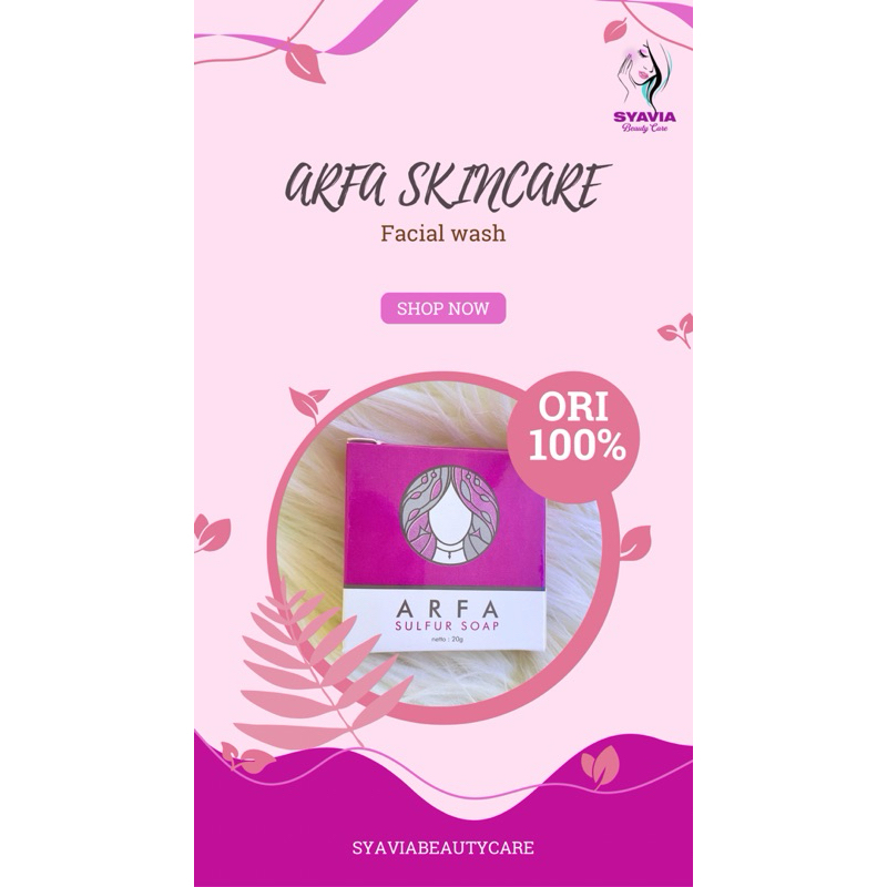 Jual 100%ORI ARFA SULFUR SOAP | Shopee Indonesia
