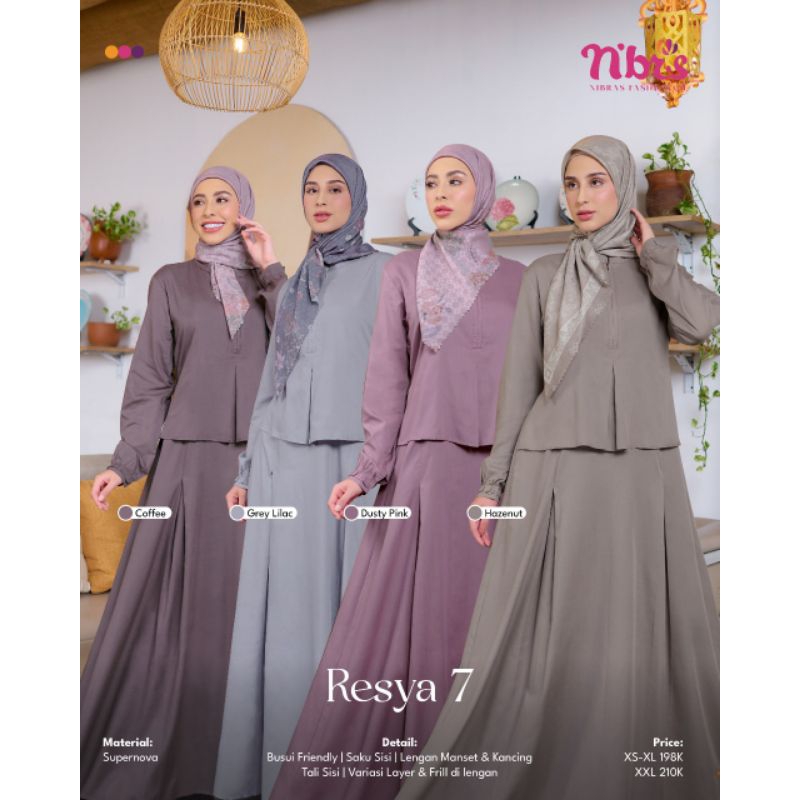 Jual RASYA 7 ORI BY NIBRAS. GAMIS KEKINIAN PARA MUSLIMA(READY STOK NO ...