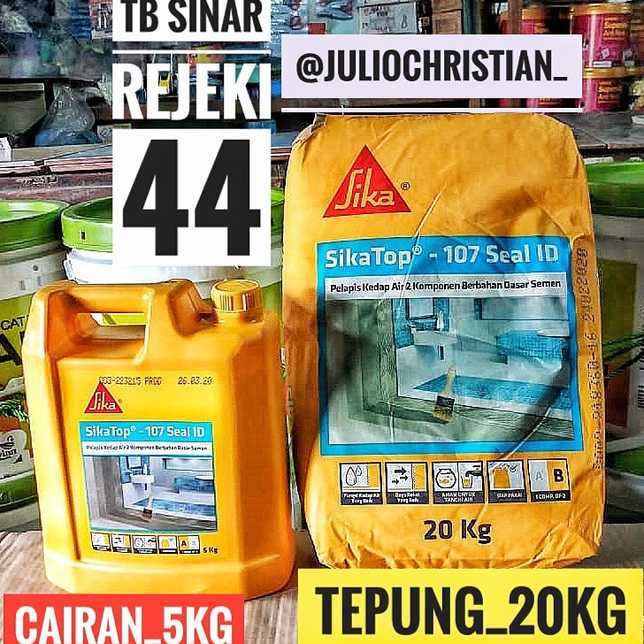 Jual Kode K L Sikatop Seal Komplit Sika Top Semen Cairan Instant Komponen Waterproofing