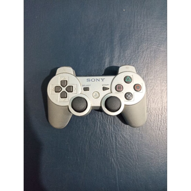 Jual Stik PS3 OM Ori Mesin Wireless Dualshock 3 Stick DS3 Warna Silver