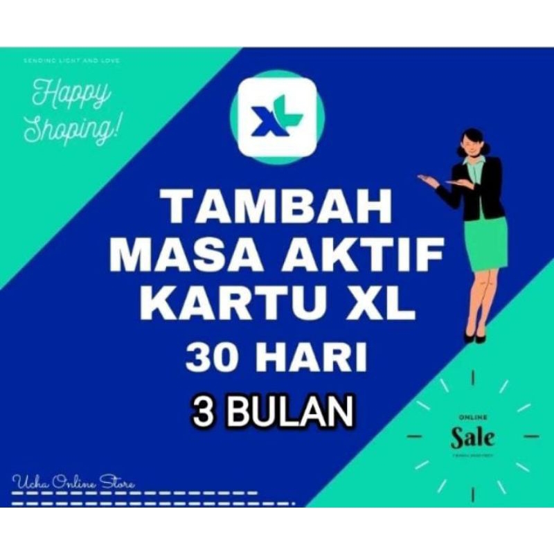 Jual Masa Aktif Kartu XL 1 Tahun | Perpanjang Masa Aktif XL 1 Tahun ...