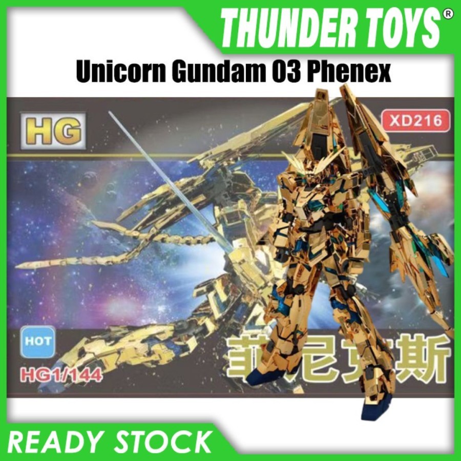 Jual HGUC 1/144 RX-0 Unicorn Fighter 03 Phenex Narrative Destroy Mode ...