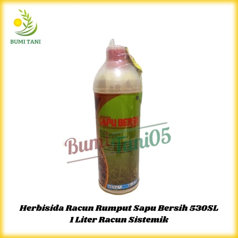 Jual Herbisida Racun Rumput Sapu Bersih 530SL 1 Liter Racun Sistemik ...