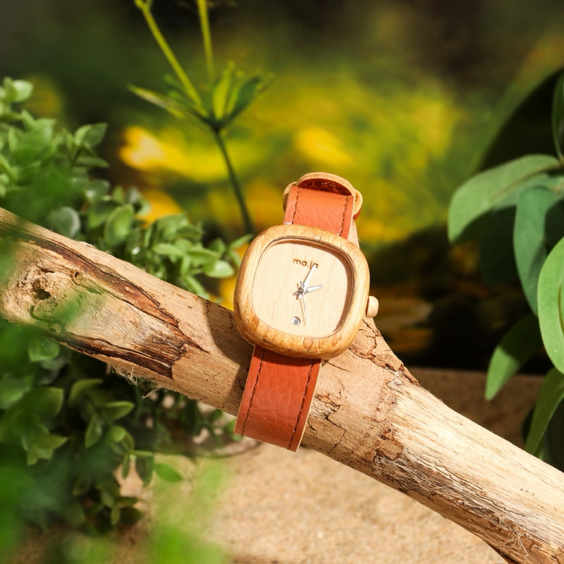 Jual Maja Watch Jam Tangan - Earth Series Brown Men | Shopee Indonesia