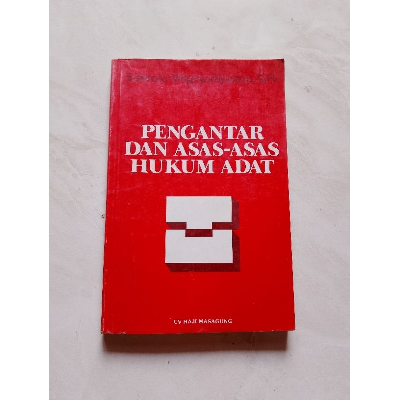 Jual BUKU PENGANTAR DAN ASAS-ASAS HUKUM ADAT | Shopee Indonesia