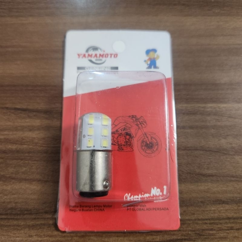Jual Dop Stop LED YAMAMOTO (12 Mata) PUTIH | Shopee Indonesia